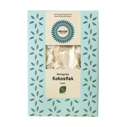 Helios Kokosflak Naturell, 100 g