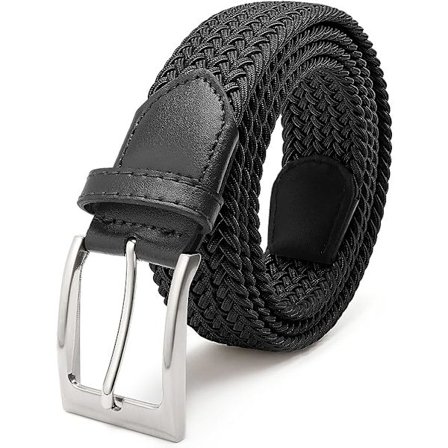 Storlek L, Elastiskt Herrbälte 1 3/8" Bredd, Fairwin Casual Stretch Wov