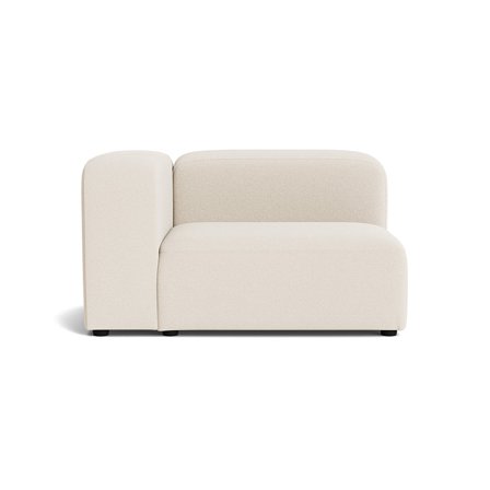 Milo XL hjørnemodul, venstrevendt - Loop Creme - 100x130x72 - Sofa