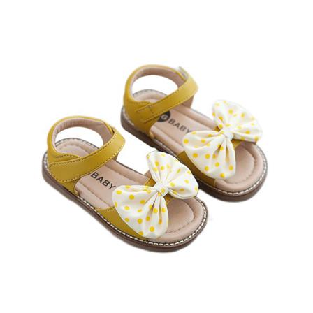 Flickor Med Öppen Tå Platta Sandaler Ankelband Klänning Sandal