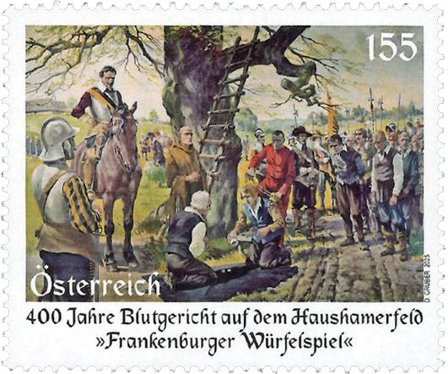 Østrig - Frankenburgs terningespil 400 år - Postfrisk frimærke