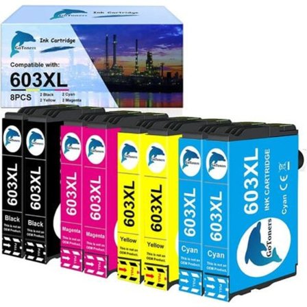 Yhteensopiva mustepatruuna Epson 603 XL 603XL -musteelle XP-2100 XP-2105 XP-2150 XP-2155 XP-3100 XP-3105 XP-3150 XP-4100 XP-4105 XP-4150 WF-2810(KDO)