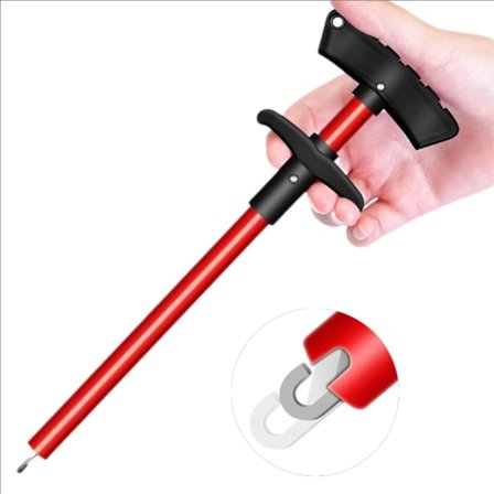 23.2cm Fiskekrokfjerner Verktøy Fisketang Aluminium Krokfjerner Verktøy Fiske Dehooker Ferskvann Saltvann