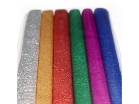 Kräppapper metallic mix, 1rl x 6 färger - Lyreco - Skola och förskola - Hobbypapper - Kräppapper