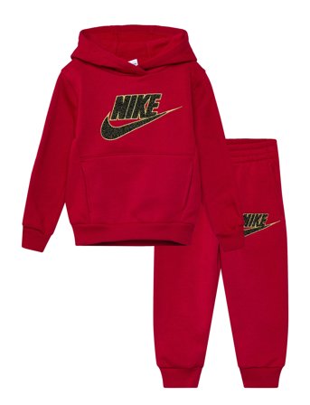 Nike F8-Fleece Pant Set - Red - 116/122