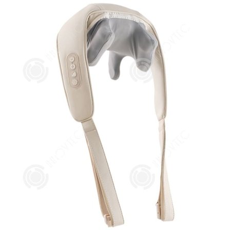 Cervikal massør - INN - Massageapparat til skuldre og nakke - 26W - 2000mAh - 3 intensitetsniveauer