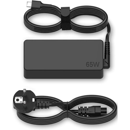 65W USB-C Laptop Laddare för Lenovo Thinkpad T14 T480 T490 T495 Yoga T15 T14 T14s L13 E15 E14