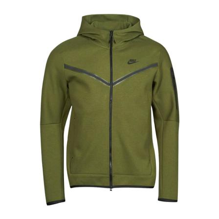 Nike, Zip-throughs Groen, Heren, Maat:3XL