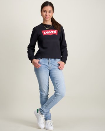 Levi's LVG 710 SUPER SKINNY JEAN Bleu Jeans Fille - Kids Brand Store