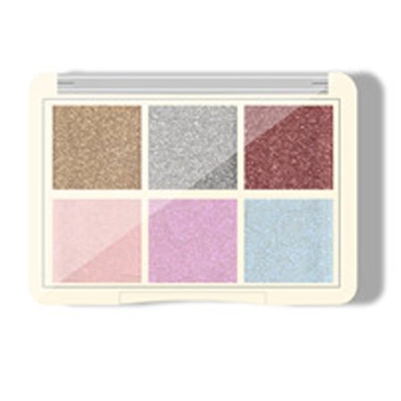 Nail Powder 6 Colors Mirror Laser Nail Powder för Resin Set,