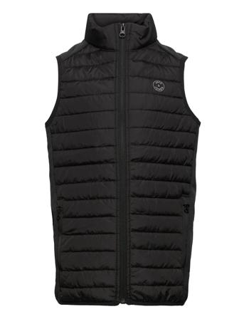 Jjemulti Bodywarmer Collar Sn Jr Foret Vest Sort Jack & J S