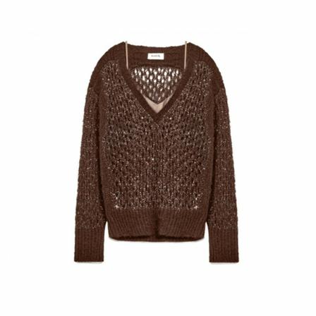 Blugirl, Knitwear Brązowy, Kobieta, Rozmiar: M