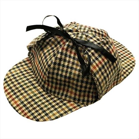 Deerstalker Cap Klassisk sildebenshat Tweed hat