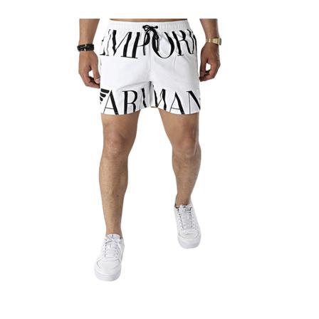Emporio Armani, Swimming trunks Wit, Heren, Maat:L