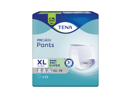 Tena Pants Super, X-Large, 12 stk.