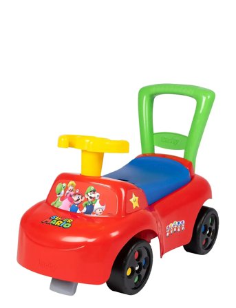 Super Mario Auto Ride-On Red Smoby