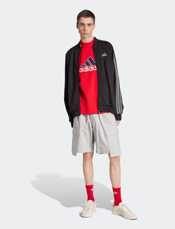 adidas Originals Warm-Up Top - Red - S