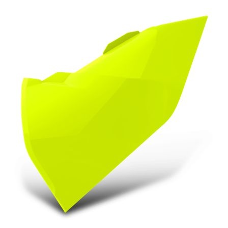 Luchtfilter Cover Polisport Geel - KTM 250 EXC-F 2017-2019