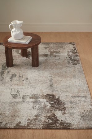 &Home - Matta Pansy Blury - Beige - Slätvävda mattor - 130X190 - Från Homeroom