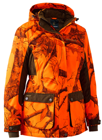 Deerhunter Lady Eagle Winter Jacket naisten metsästystakki, REALTREE EDGE ORANGE