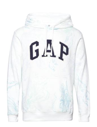V-Printed Heritage Logo Po Huppari Valkoinen GAP
