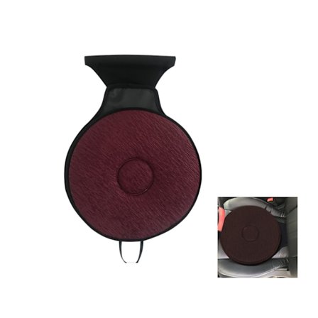 Pyörivä auton istuintyyny Iäkkäille pyörivä auton istuintyyny Kannettava r