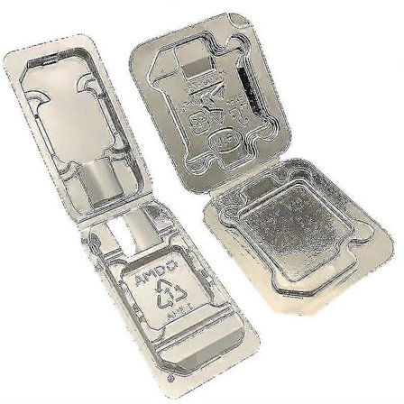 10 st CPU-skalboxar AMD-fodralhållare Skydd för AMD AM2 AM3 FM1 FM2 Shytmv