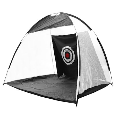 3M Golf Treningsnett Slagøvelser Hjelpemidler Nett Golftilbehør med Bæreveske Svart