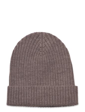 Rib Beanie Accessories Headwear Hats Beanies Brun FUB