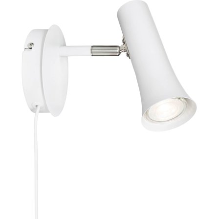 Elvita - Vegglampe Mariestad Hvit