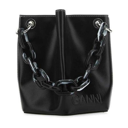 Ganni, Handbags Zwart, Dames, Maat:ONE Size