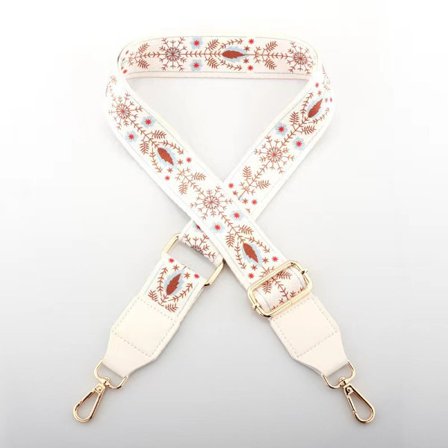 Taske Rem Lang Skulderrem til Crossbody Taske Håndtaske Udskiftningsremme Kvinder Håndtaske Læderstof Bælte til Crossbody Taske C