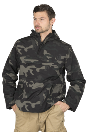 Brandit Windbreaker Jacket Dark Camo S