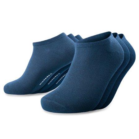 FreeFeel | 3er-Pack Knöchelsocken aus himmelblauem Bambus for Men