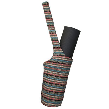 Yogamatteveske med stor lomme, passer til de fleste matter
