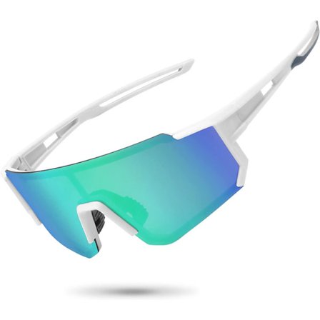 Polariserte sportsolbriller for menn og kvinner, kjøring fiske sykling terrengsykkel solbriller UV400 beskyttelse