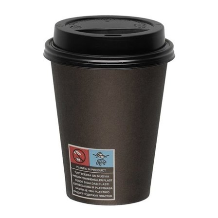 Kannelliset take away-mukit, 350 ml, 20-pakkaus