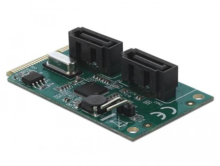 Delock Diskkontroller - SATA 6Gb/s - PCIe 2.0 Mini Card