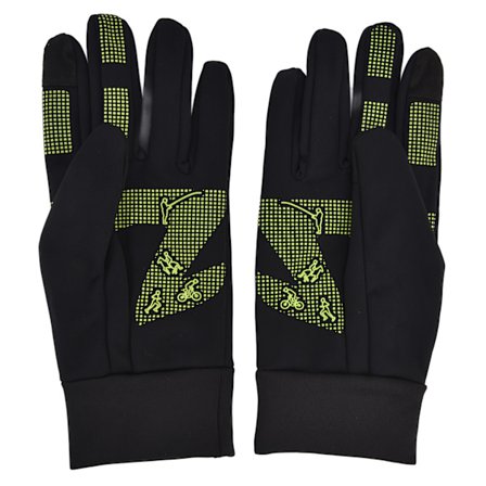 Kosketusnäytölliset kalastushanskat ulkoiluun vedenpitävät urheilupyöräily lämpimät hanskat talvivuorikiipeilyyn vihreä L