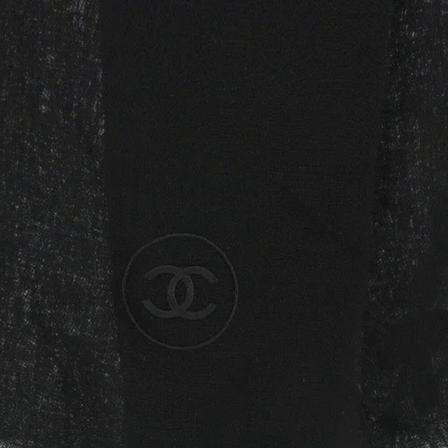 Chanel Vintage, Pre-owned Cashmere scarves Zwart, Dames, Maat:ONE Size,Modal