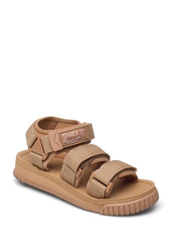Neo Bungy Shoes Summer Shoes Flat Sandals Beige Shaka