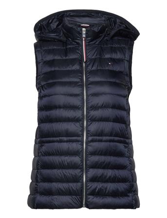 Feminine Lw Down Vest Vests Padded Vests Marineblå Tommy Hilfiger