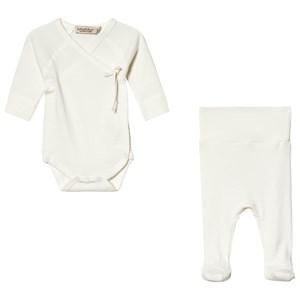Kids - MarMar Copenhagen Cream Baby Set 50 cm/0 months - Clothing sets - 50 cm/0 months - White - Junge