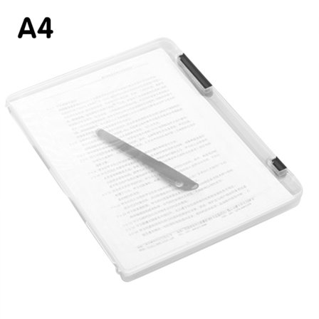 A4/A5 Transparent förvaringslåda Bärbar organizer