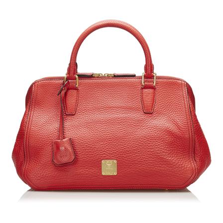 MCM Pre-owned, Pre-owned Bags Rood, Dames, Maat:ONE Size,voering