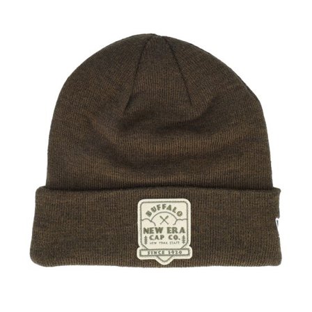 New Era - Brun cuff Beanie - New Era Beanie Brown/Stone Cuff @ Hatstore