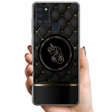 Samsung Galaxy A21s Tpu Mobilskal Luxury Unicorn