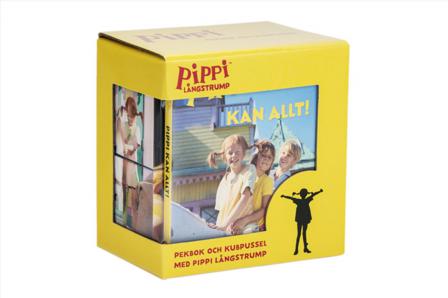 Pippi kan allt : pekbok och kubpussel - Bok av Astrid Lindgren - Board book