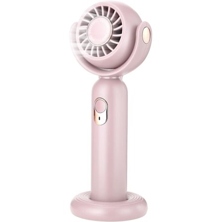 Mini Fläkt USB Handfläkt Uppladdningsbart Batteri Vikbar Bärbar Fläkt Liten Tyst 3 Justerbara Hastigheter för Utomhus Hemmakontor Resor