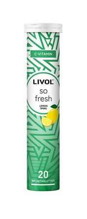 Livol So Fresh - C-vitamin 20 stk, Helse & Madvarer, Vitaminer, C-vitamin